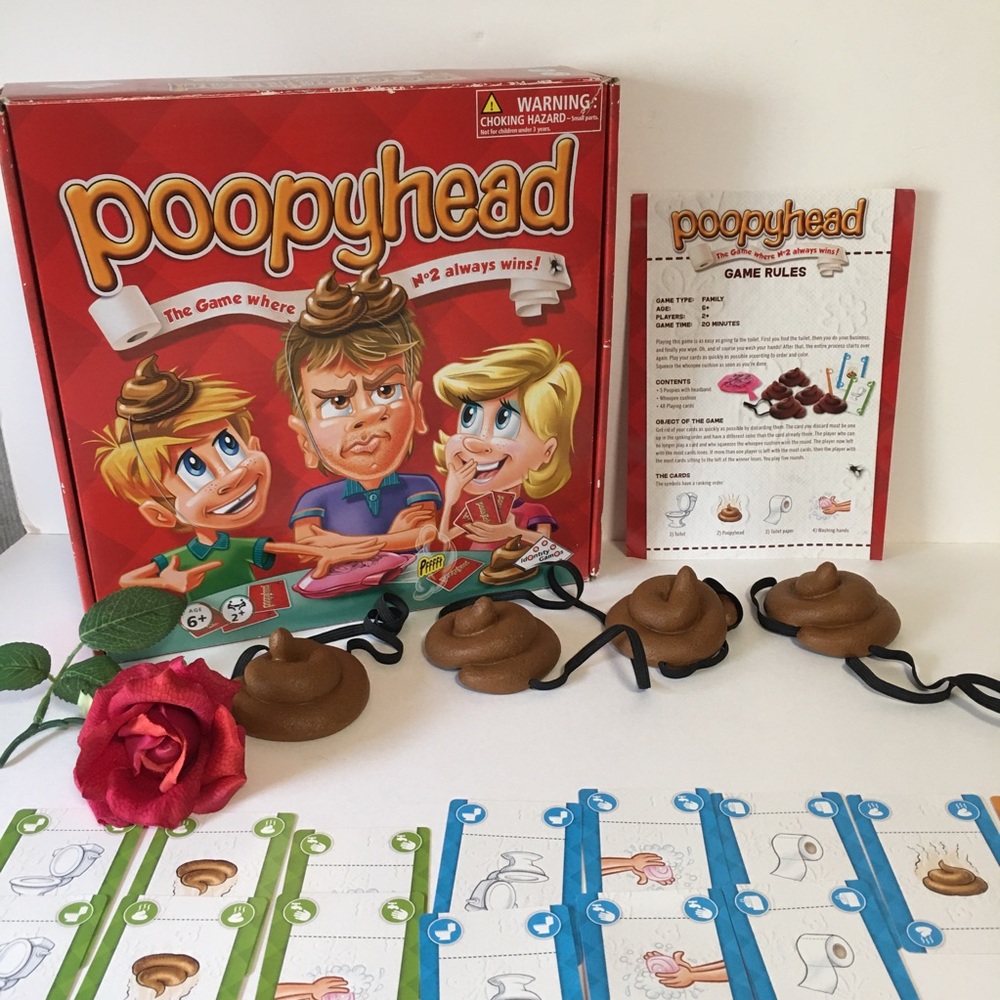 💩💩POOPYHEAD GAME FAMILY FUN 2016 Identity games